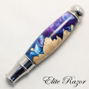 wet-shave-brown-mallee-burl-blue-purple-resin-bob-quinn-elite-razor-1