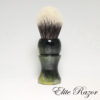 wet-shave-brush-handle-neo-resinate-black-and-green-pearl-24mm-bob-quinn-elite-razor-2