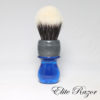 wet-shave-brush-handle-neo-resinate-blue-and-pewter-24-26mm-bob-quinn-elite-razor-2