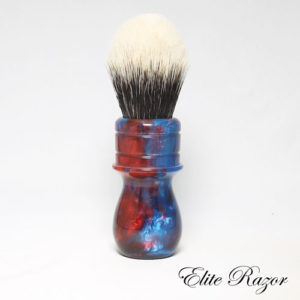 wet-shave-brush-handle-neo-resinate-blue-and-red-24-26mm-1-bob-quinn-elite-razor-1