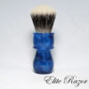 wet-shave-brush-handle-neo-resinate-blue-and-silver-24-26mm-1-bob-quinn-elite-razor-2