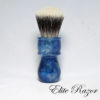 wet-shave-brush-handle-neo-resinate-blue-and-silver-24-26mm-1-bob-quinn-elite-razor-4