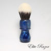 wet-shave-brush-handle-neo-resinate-blue-and-silver-24-26mm-2-bob-quinn-elite-razor-4