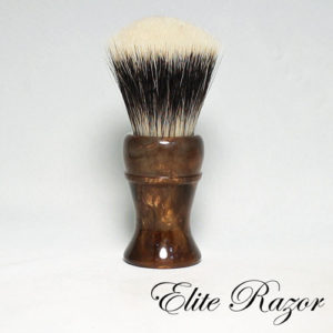 wet-shave-brush-handle-neo-resinate-bronze-24mm-bob-quinn-elite-razor-1