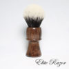 wet-shave-brush-handle-wood-Indian-Laurel-24mm-bob-quinn-elite-razor-3