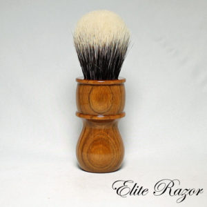 wet-shave-brush-handle-wood-Lignum-Vitae-24mm-bob-quinn-elite-razor-4