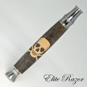 wet-shave-brush-handle-wood-skulls-bob-quinn-elite-razor-1