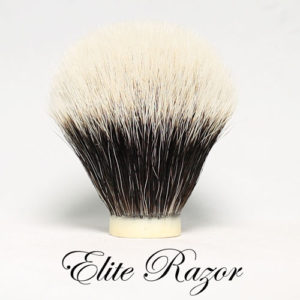 wet-shave-brush-premium-knot-24mm-Finest-Bulb-bob-quinn-elite-razor-1