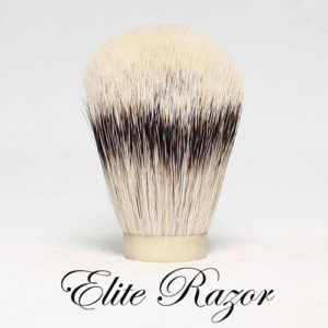 wet-shave-brush-premium-knot-24mm-High-Mountain-White-bob-quinn-elite-razor-1