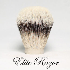 wet-shave-brush-premium-knot-26mm-High-Mountain-White-Bulb-bob-quinn-elite-razor-1