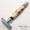 wet-shave-buckeye-burl-green-resin-bob-quinn-elite-razor-3